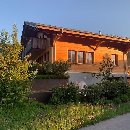 Chalet Park Apartment mit Sauna Hamam Diemtigen Buitenkant foto